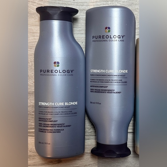Pureology's Strength Cure Shampoo and Conditioner NEW - Picture 1 of 5